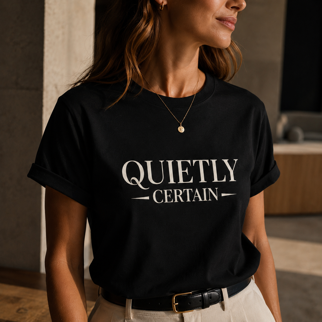 Quietly Certain - Premium Unisex Tee