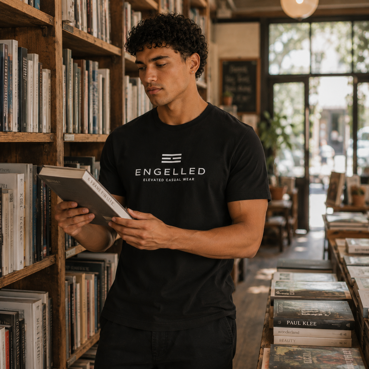 Signature Premium Unisex Tee – Black