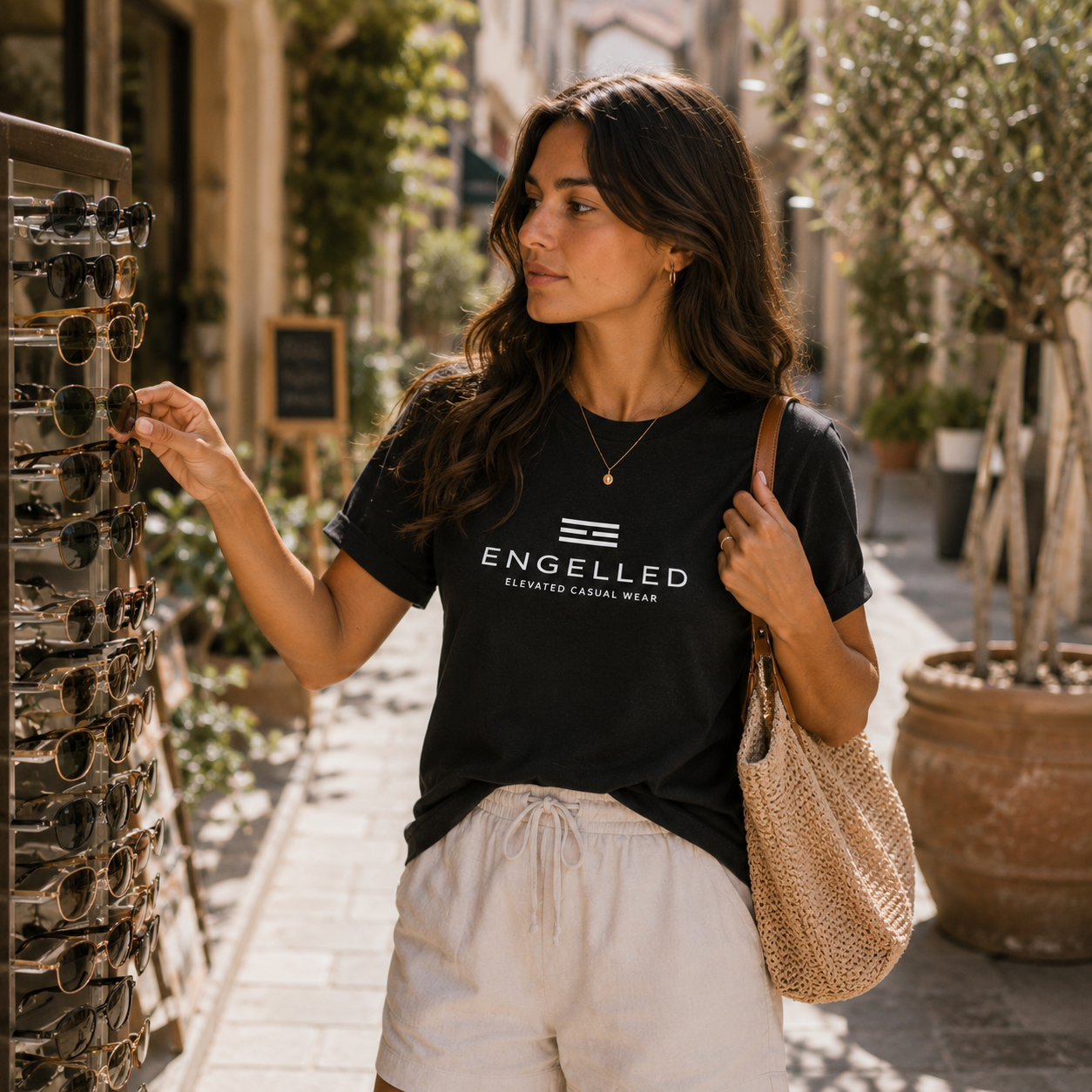 Signature Premium Unisex Tee – Black