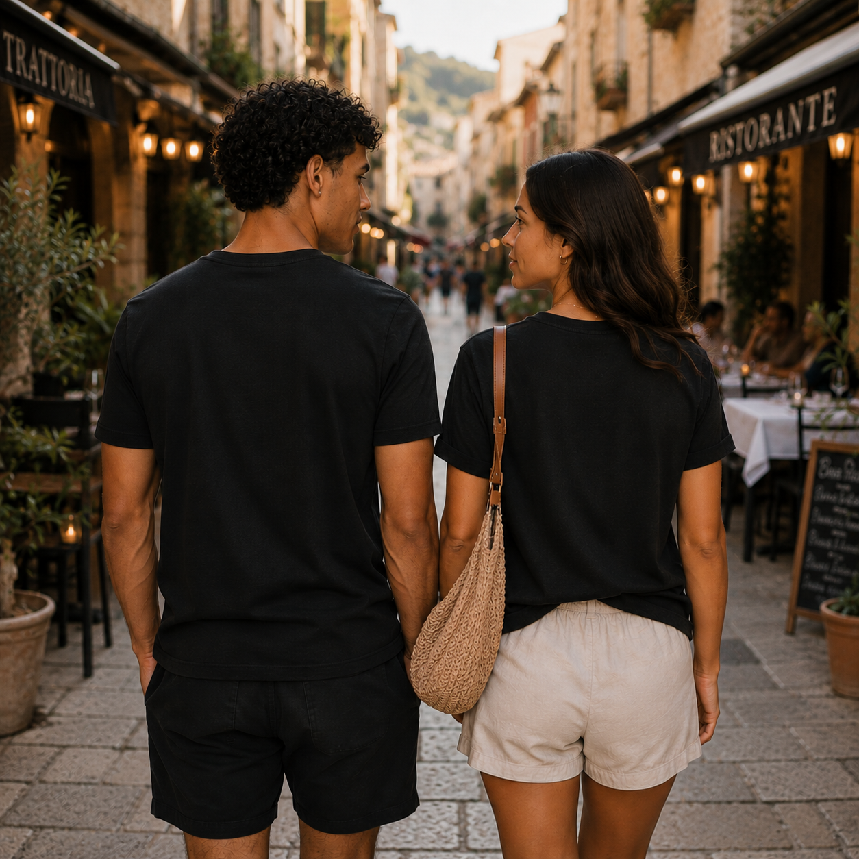 Signature Premium Unisex Tee – Black