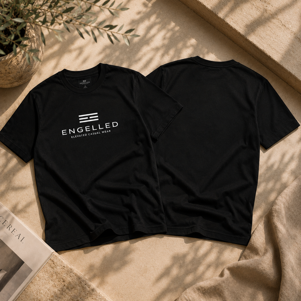 Signature Premium Unisex Tee – Black