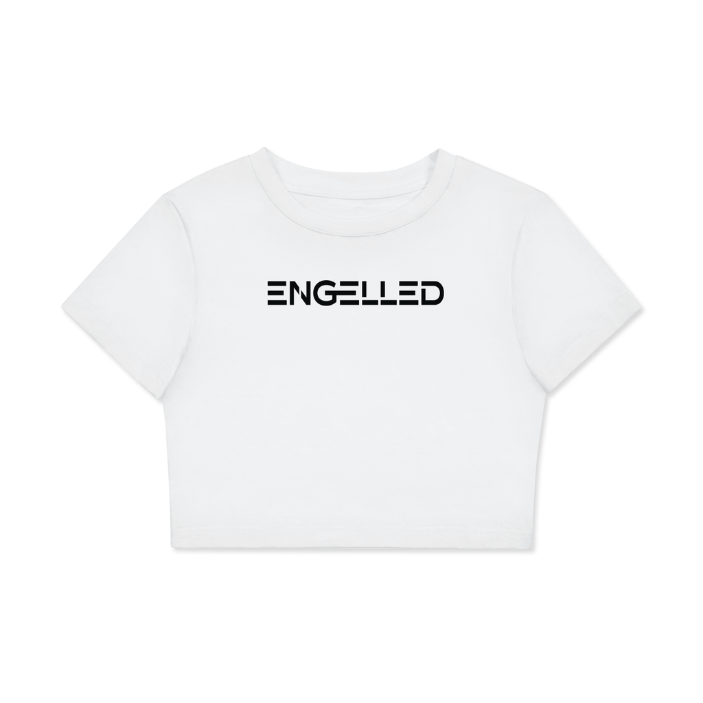 Fitted Crop Cotton T-Shirt