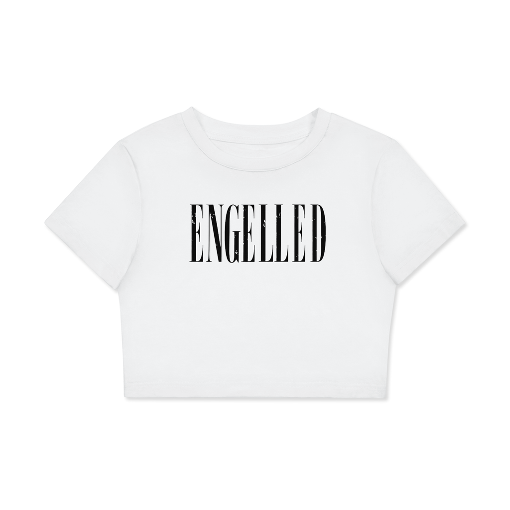 Fitted Crop Cotton T-Shirt