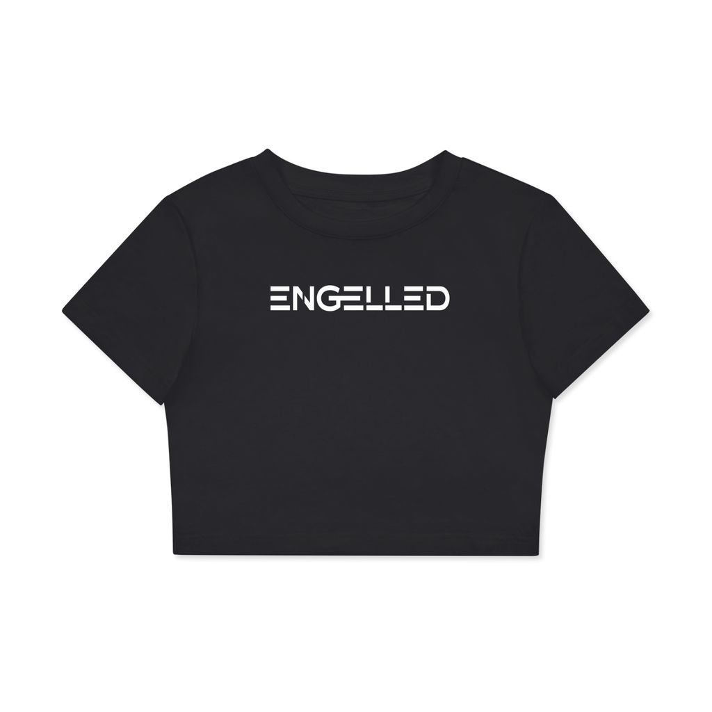 Fitted Crop Cotton T-Shirt
