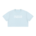 Women's Mineral Wash Cotton Crop T-Shirt