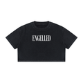 Women's Mineral Wash Cotton Crop T-Shirt