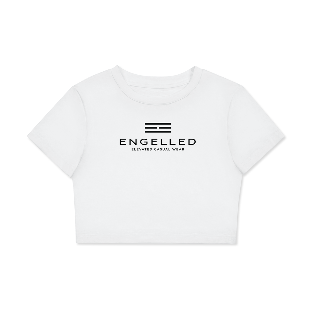Fitted Crop Cotton T-Shirt