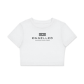Fitted Crop Cotton T-Shirt