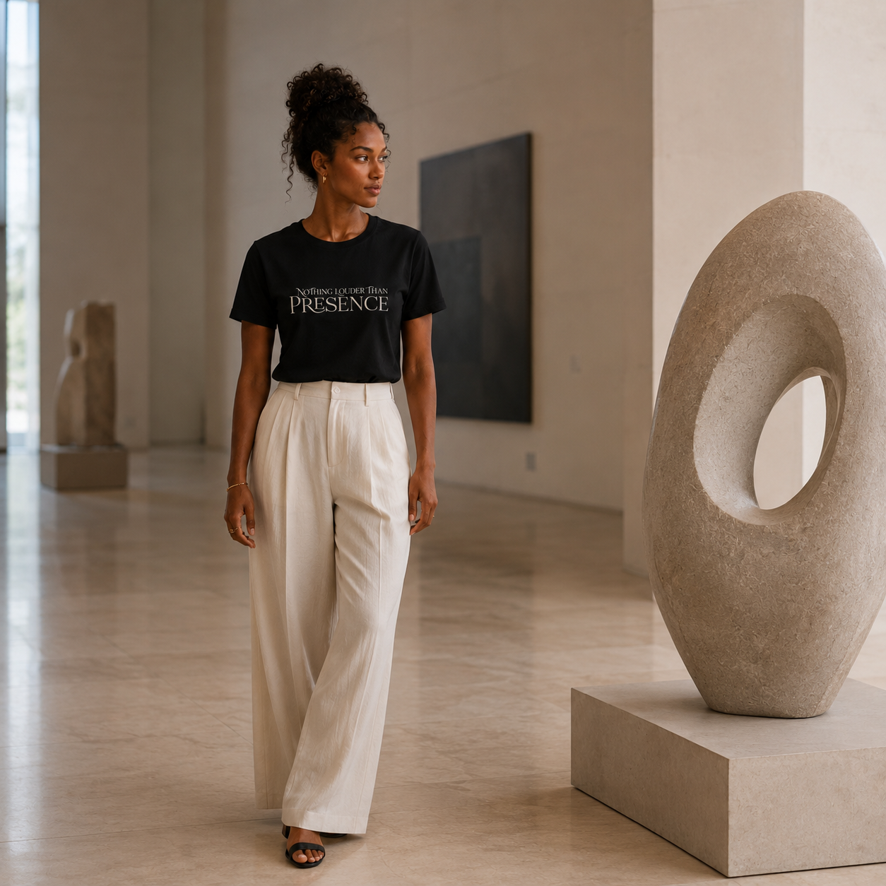 Nothing Louder Than Presence - Premium Unisex Tee