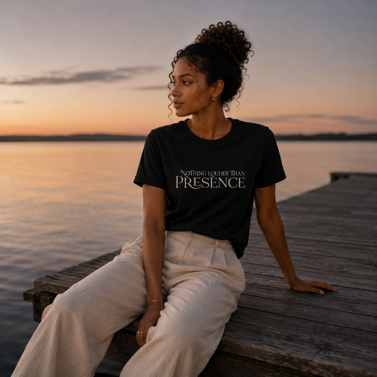 Nothing Louder Than Presence - Premium Unisex Tee