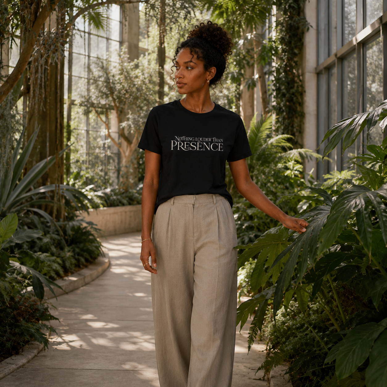 Nothing Louder Than Presence - Premium Unisex Tee
